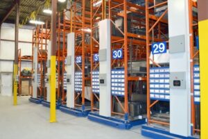 SAFERAK Industrial Heavy Duty Powered Racking Storage