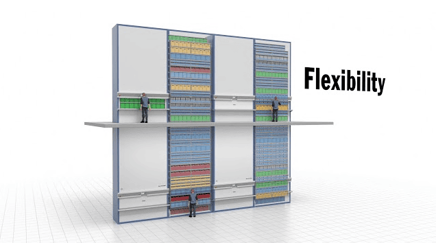 Hänel System Advantages: Rotomat Storage Carousel